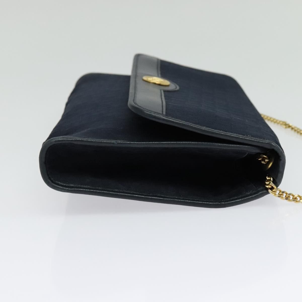 Dior Christian Dior Vintage Chain Flap Diorissimo Canvas Size ONE SIZE - 4 Thumbnail