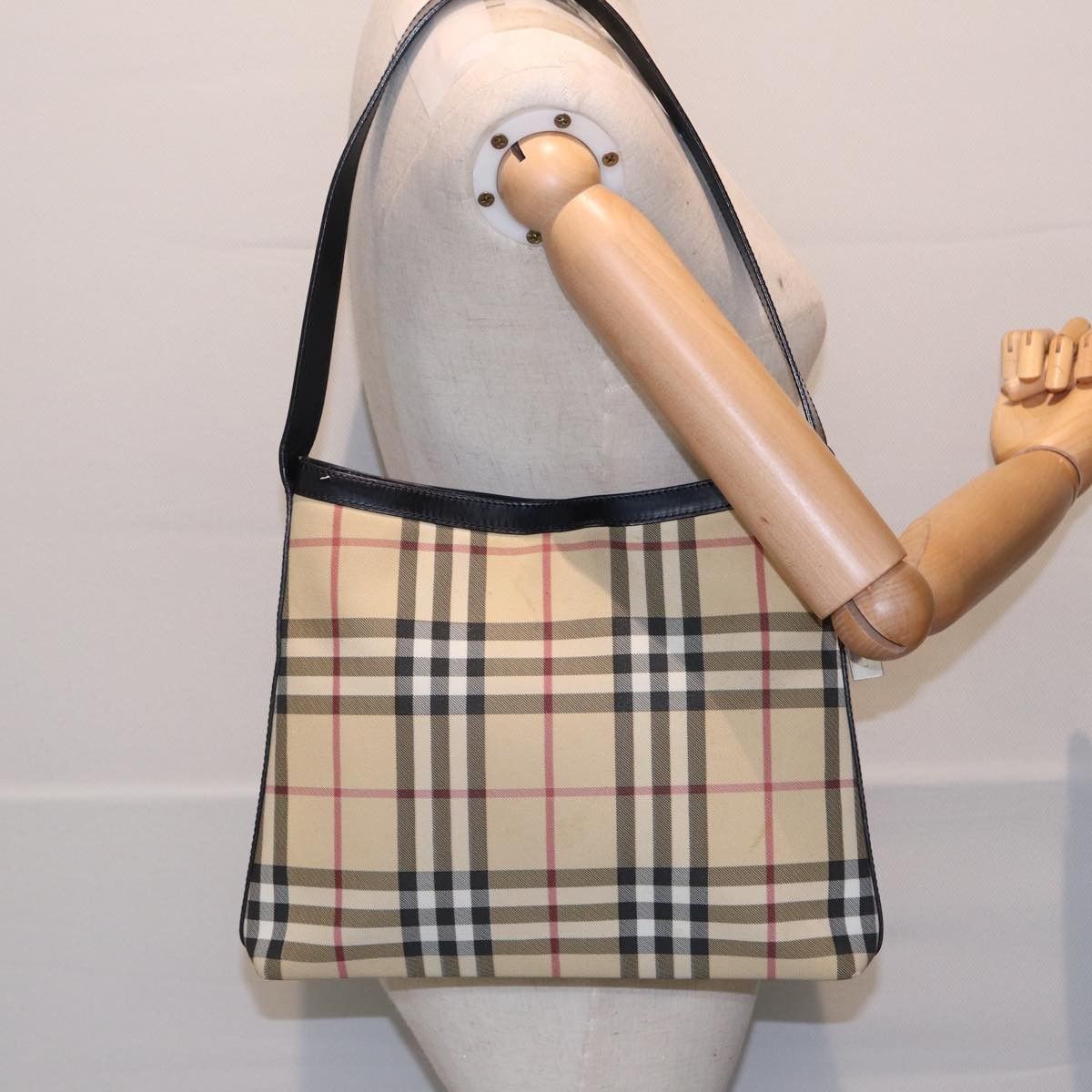 Burberry Burberry Shoulder Bag Nova Check Canvas Size ONE SIZE - 13 Thumbnail