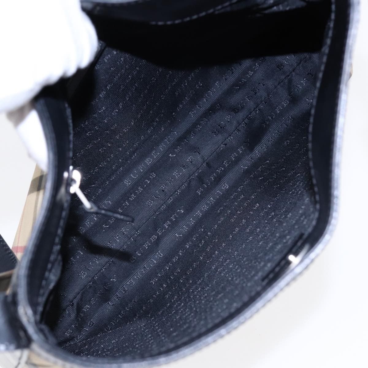 Burberry Burberry Shoulder Bag Nova Check Canvas Size ONE SIZE - 5 Thumbnail