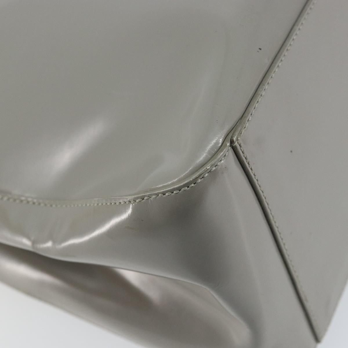 Prada Prada Resin Handle Tote Patent Leather Size ONE SIZE - 12 Thumbnail