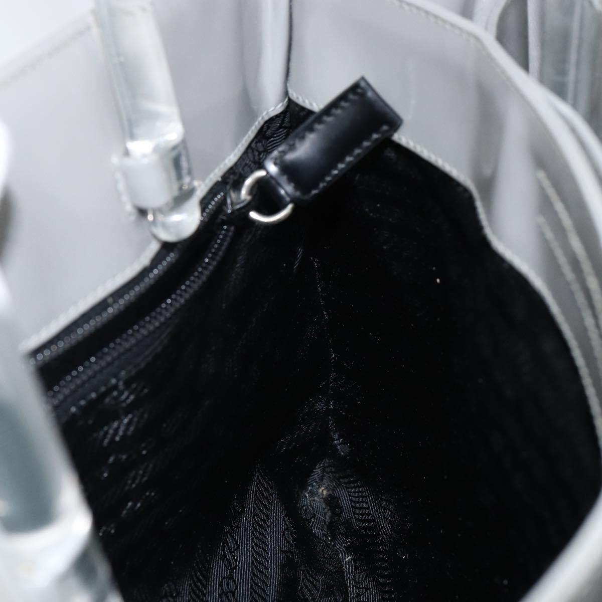 Prada Prada Resin Handle Tote Patent Leather Size ONE SIZE - 20 Thumbnail