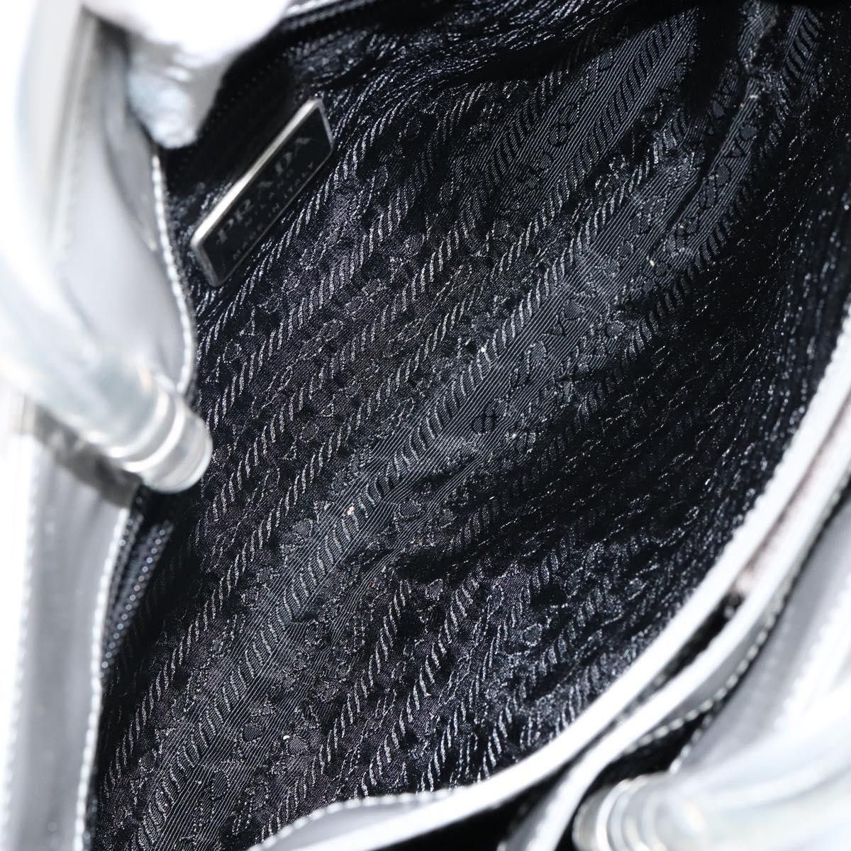 Prada Prada Resin Handle Tote Patent Leather Size ONE SIZE - 5 Thumbnail