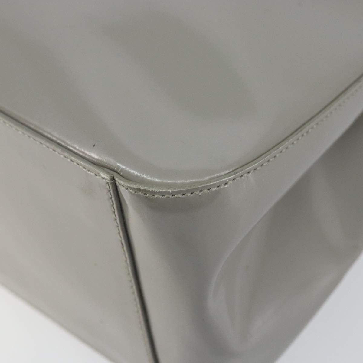Prada Prada Resin Handle Tote Patent Leather Size ONE SIZE - 9 Thumbnail