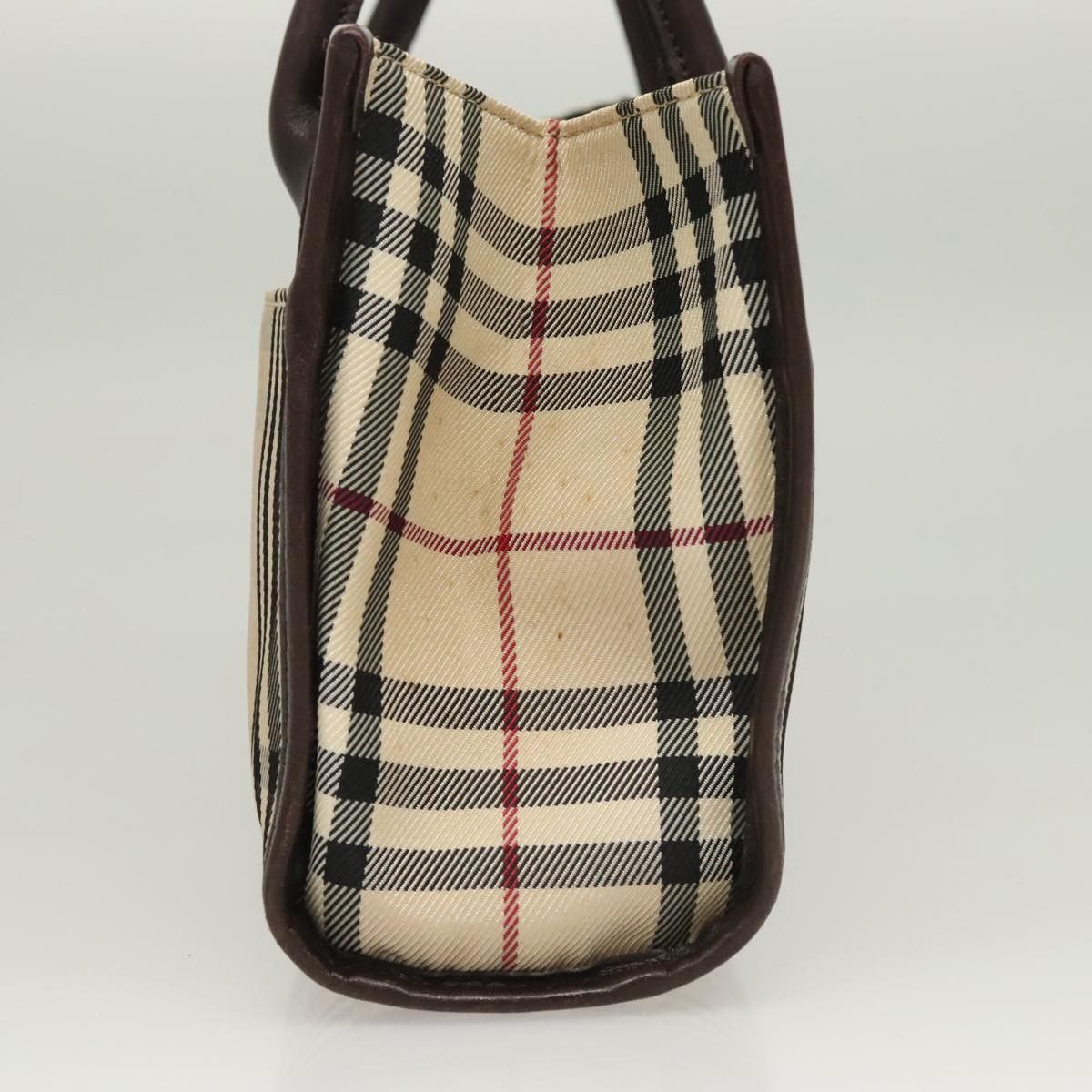 Burberry Burberry Nova Check Handbag Nova Check Canvas and leather Size ONE SIZE - 3 Thumbnail