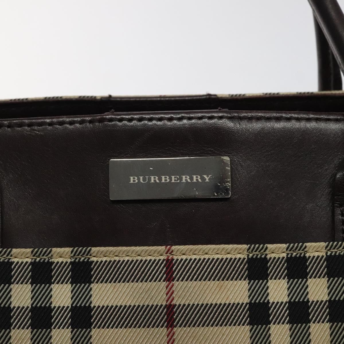 Burberry Burberry Nova Check Handbag Nova Check Canvas and leather Size ONE SIZE - 6 Thumbnail