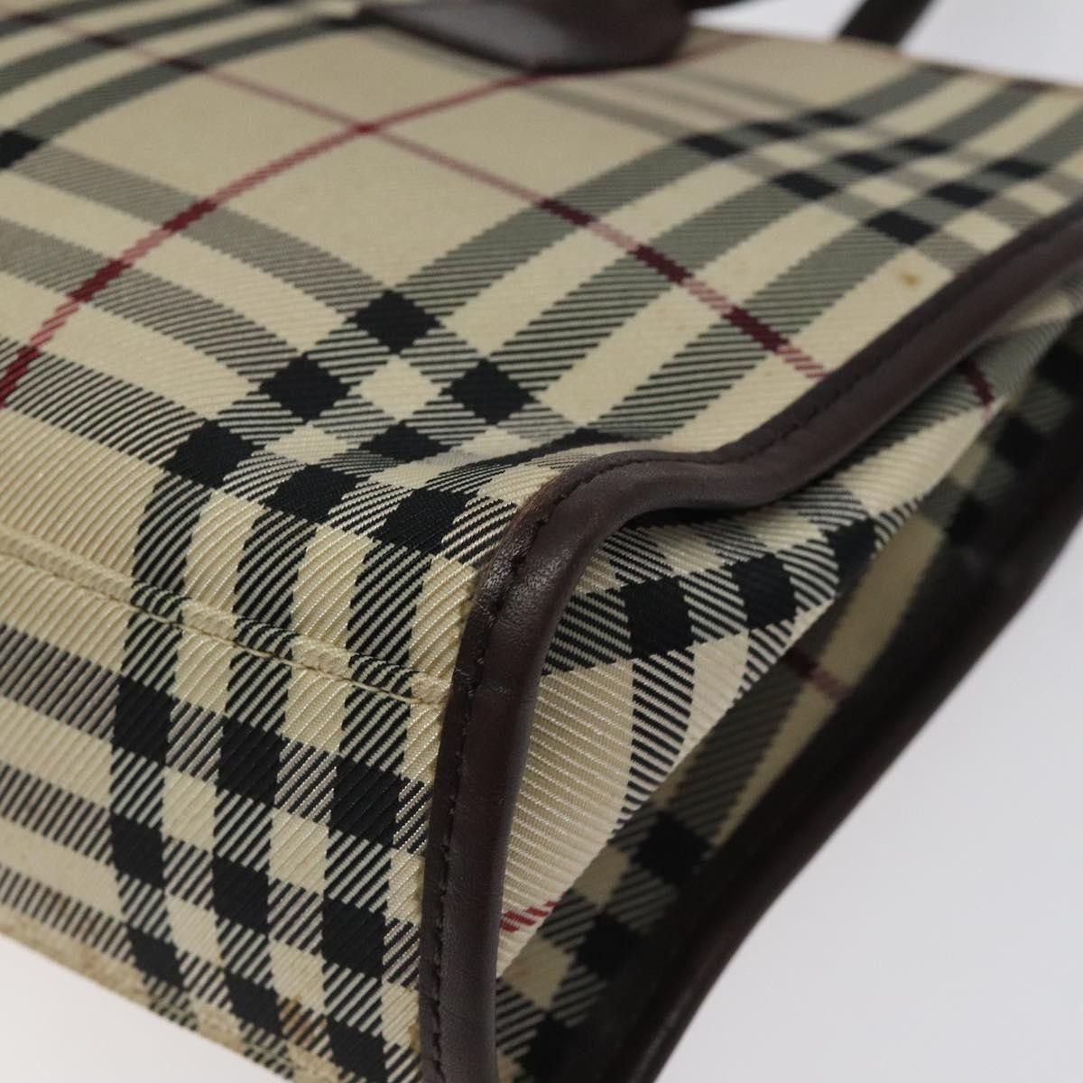 Burberry Burberry Nova Check Handbag Nova Check Canvas and leather Size ONE SIZE - 9 Thumbnail
