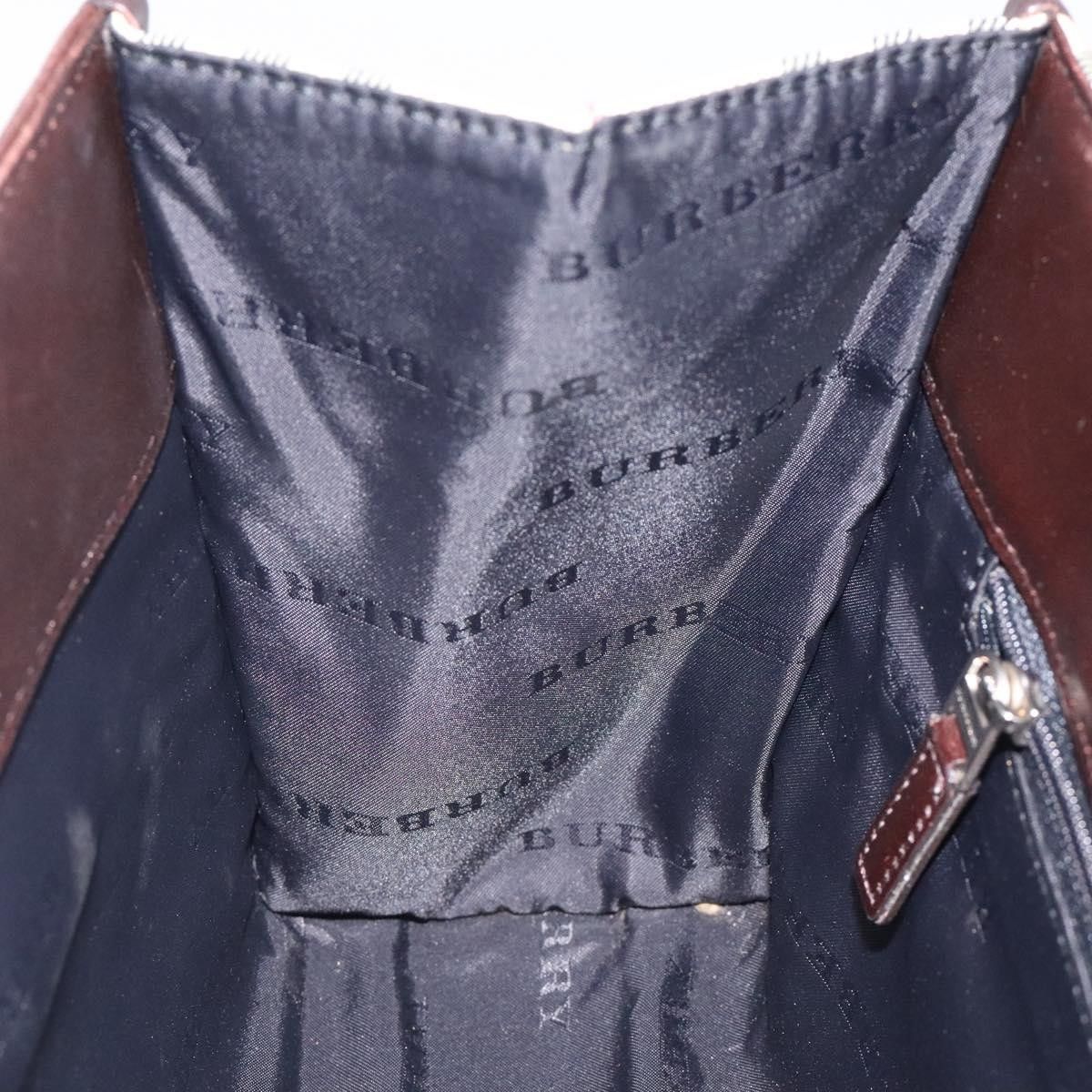 Burberry Burberry Nova Check Handbag Nova Check Canvas and leather Size ONE SIZE - 15 Thumbnail