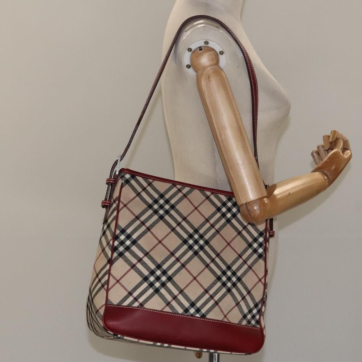 Burberry Burberry Shoulder Bag Nova Check Canvas Size ONE SIZE - 13 Thumbnail