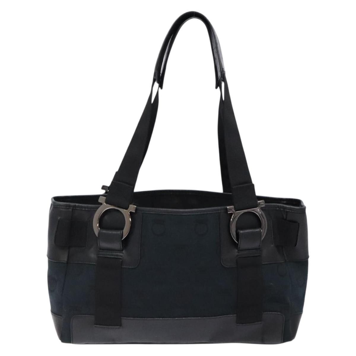Salvatore Ferragamo Salvatore Ferragamo Gancini Tote Canvas Size ONE SIZE - 2 Thumbnail