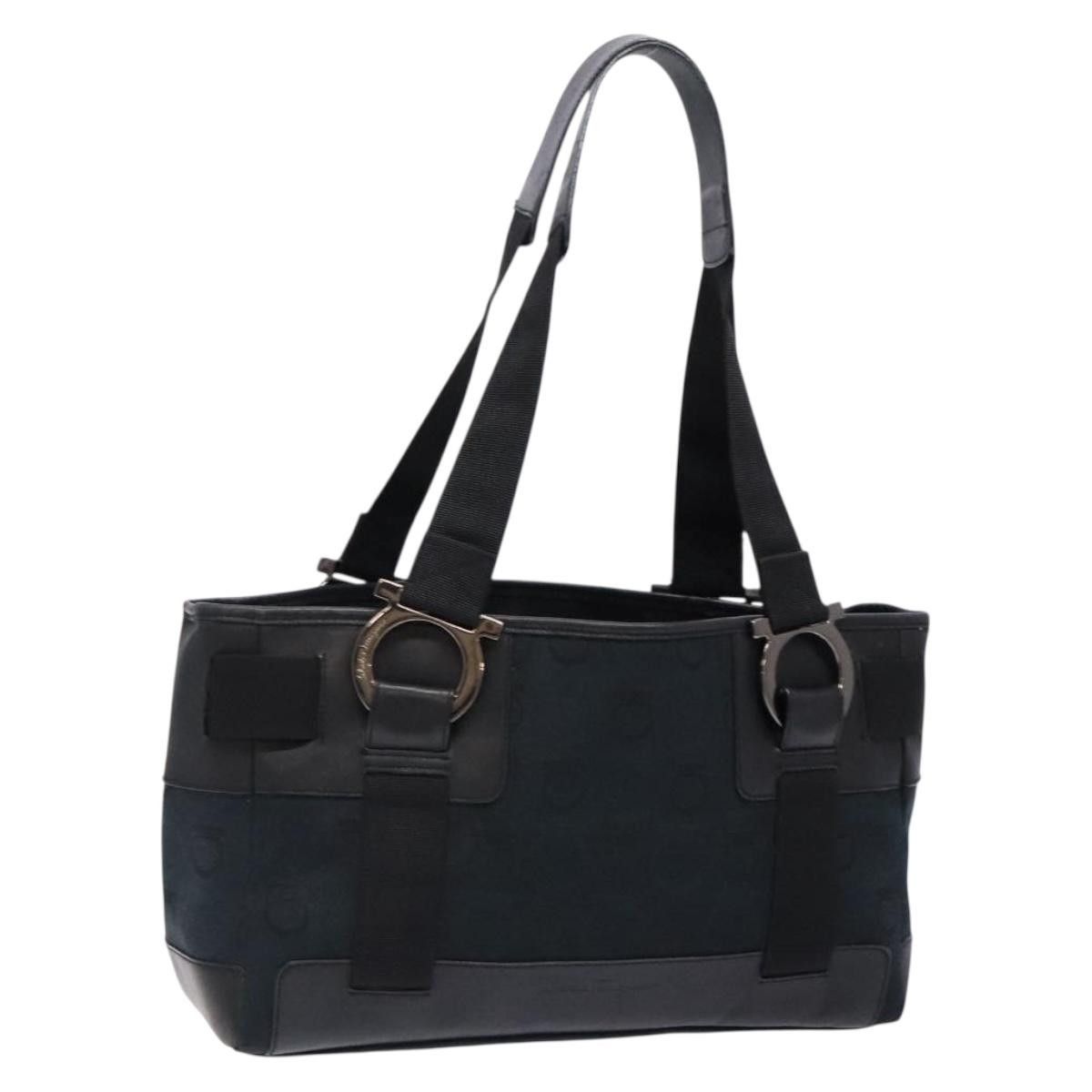 Salvatore Ferragamo Salvatore Ferragamo Gancini Tote Canvas Size ONE SIZE - 21 Thumbnail