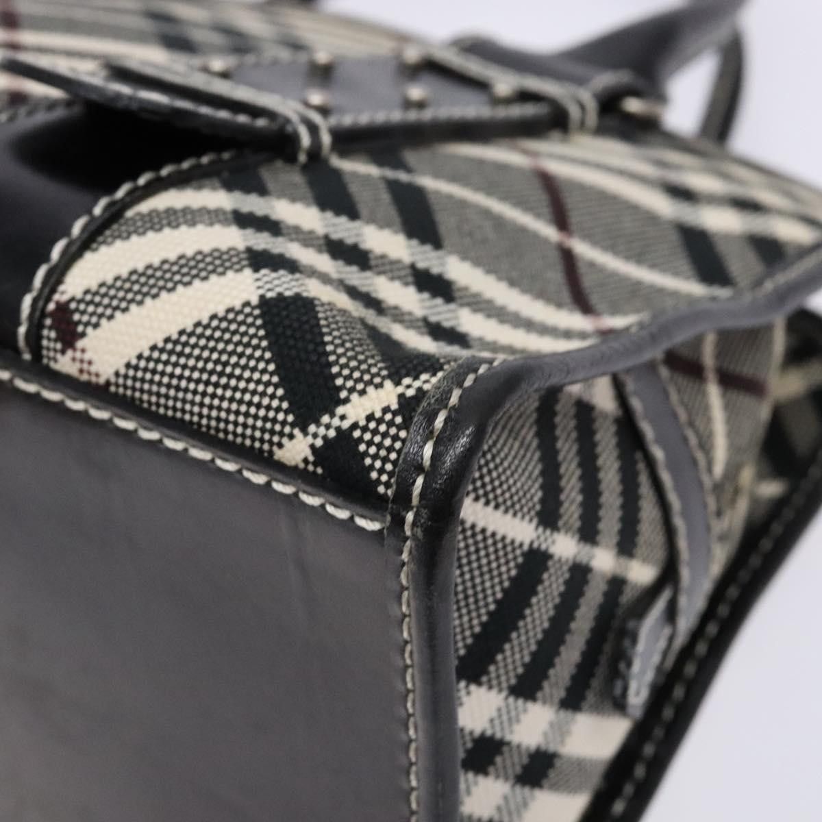 Burberry Burberry Belted handle handbag Nova check canvas Size ONE SIZE - 11 Thumbnail