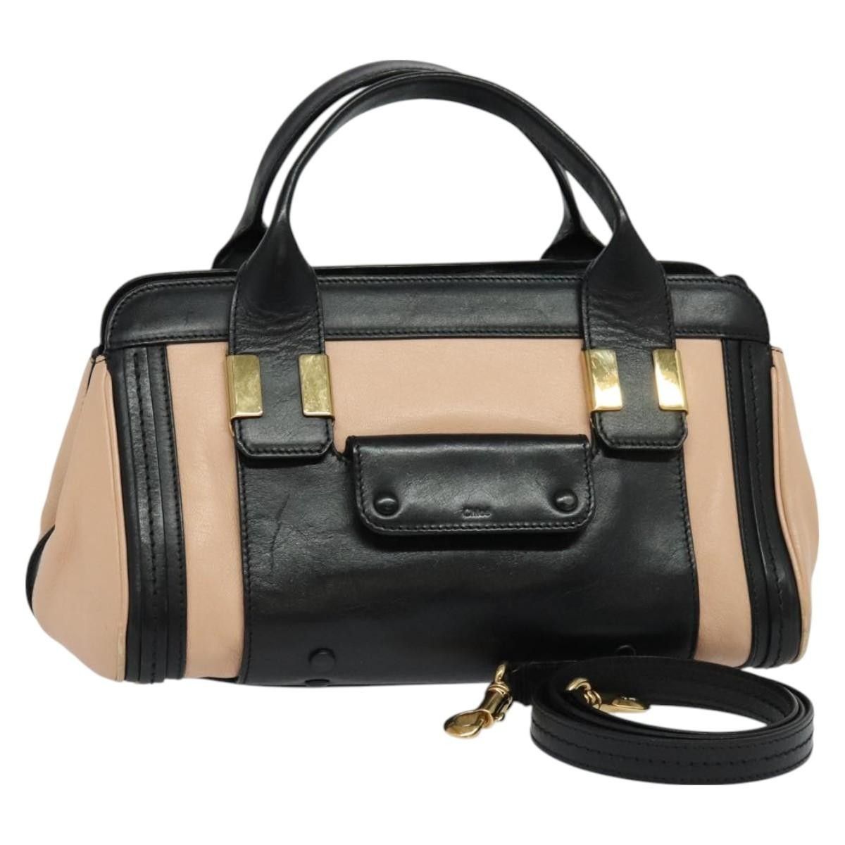 Chloe Chloe Alice Satchel Leather Size ONE SIZE - 13 Thumbnail