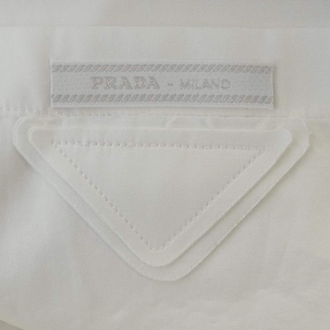 Prada Prada Prada P419F S212 1YY2 Shirt Cotton Dress Shirt P419F S212 1YY2 DUTY FREE for USA Size ONE SIZE - 7 Thumbnail