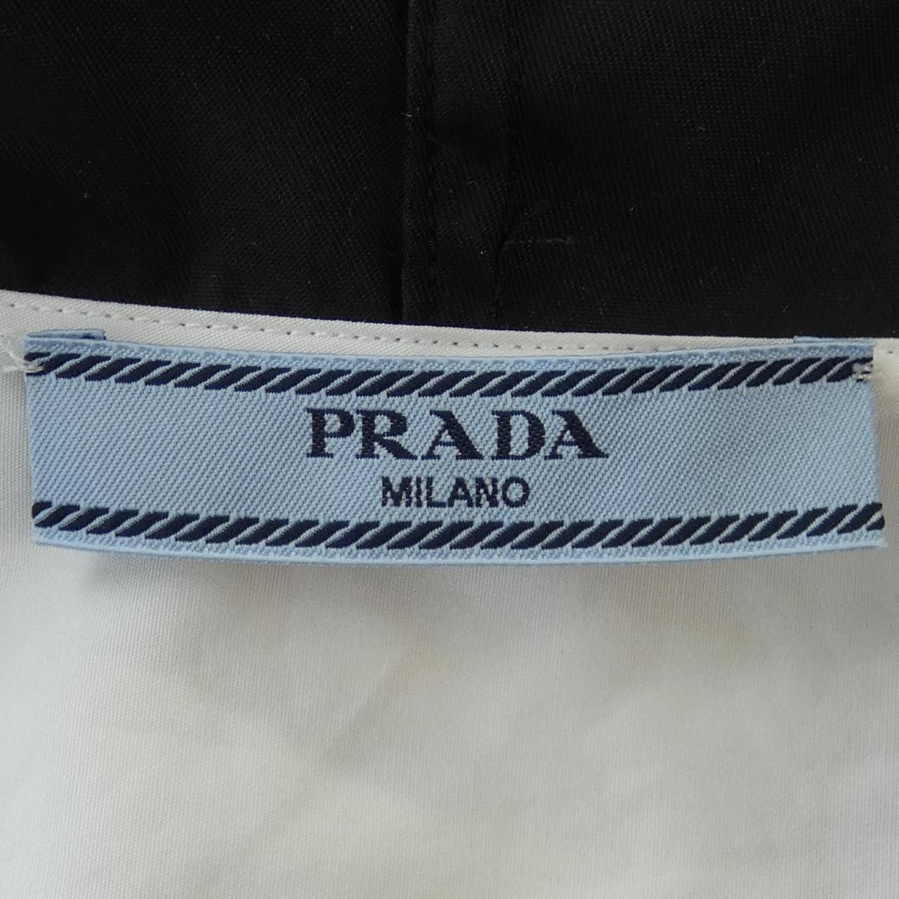 Prada Prada Prada P419F S212 1YY2 Shirt Cotton Dress Shirt P419F S212 1YY2 DUTY FREE for USA Size ONE SIZE - 4 Thumbnail