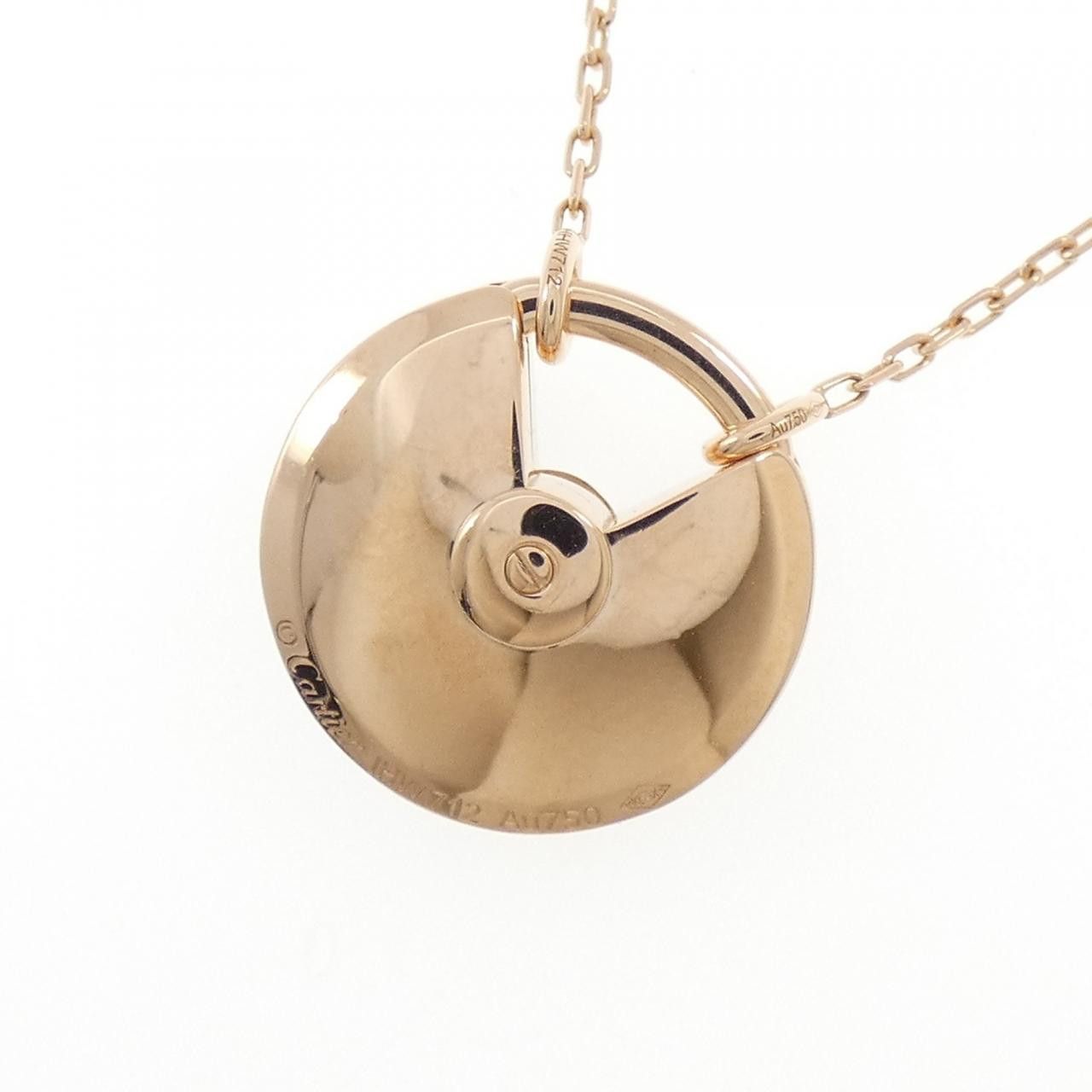 Cartier Cartier Cartier Amulette Au750 Necklace Leather Necklace B7224542 DUTY FREE for USA Size ONE SIZE - 3 Thumbnail