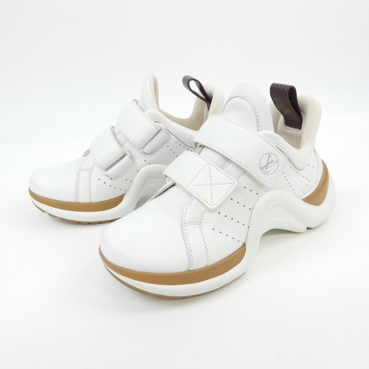 Louis Vuitton Louis Vuitton Louis Vuitton Archlight Sneakers Leather Shoes DUTY FREE for USA Size ONE SIZE - 3 Thumbnail