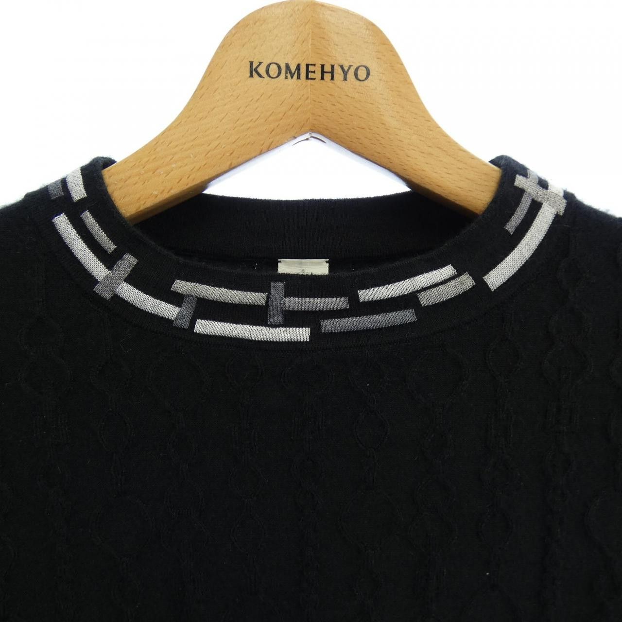 Hermes Hermes Hermes DO RE BOUCLES Cashmere Blend Knit Others Tops DUTY FREE for USA Size ONE SIZE - 6 Thumbnail