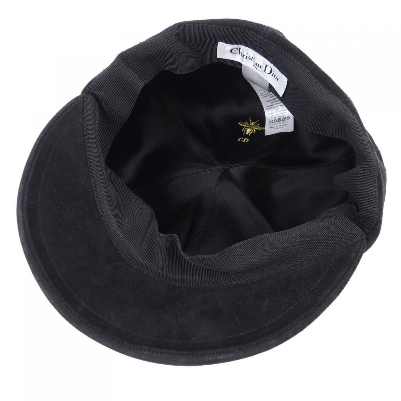 Dior Dior Christian Dior 85PAR921G704 Leather Cap Leather Hats 85PAR921G704 DUTY FREE for USA Size ONE SIZE - 5 Thumbnail