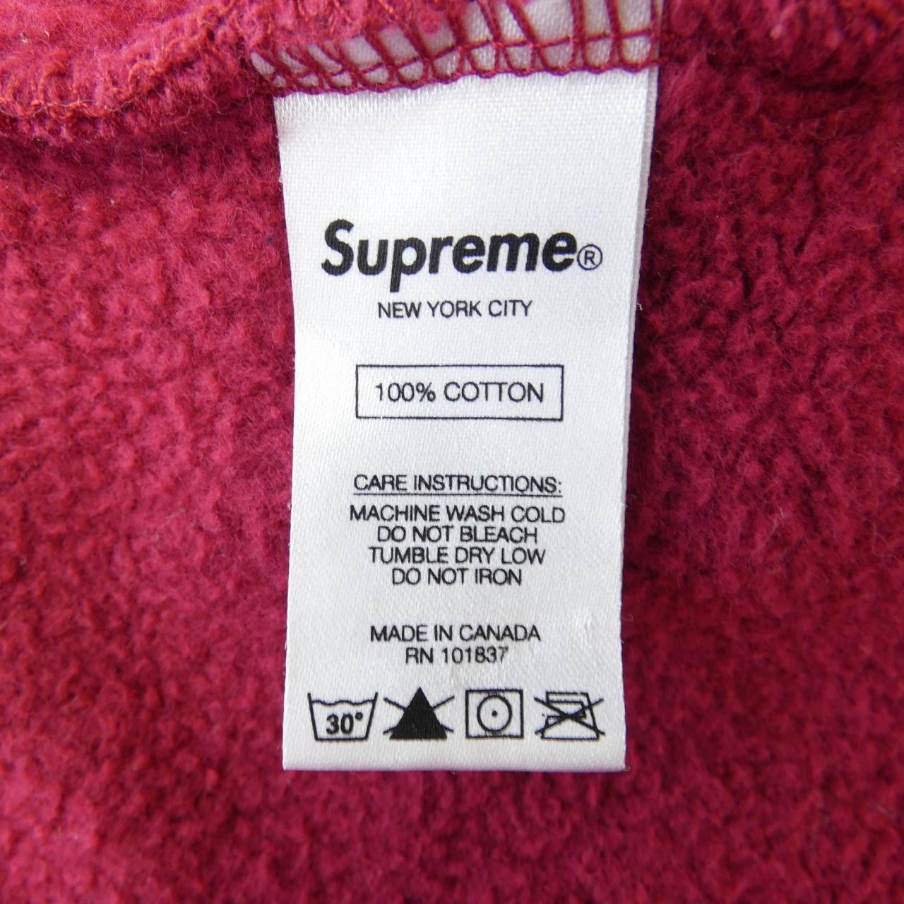 Supreme Supreme Supreme DECLINE HOODED SWEAT Hoodie Cotton Sweatshirts & Hoodies DECLINE HOODED SWEAT DUTY FREE for USA Size ONE SIZE - 3 Thumbnail