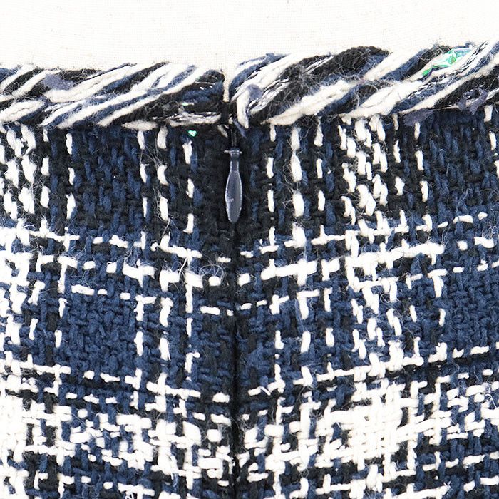 Chanel Chanel Chanel P58734 Tweed Cotton Linen Silk Skirt Cotton Skirts P58734 DUTY FREE for USA Size ONE SIZE - 11 Thumbnail