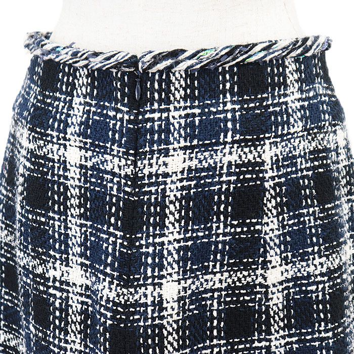 Chanel Chanel Chanel P58734 Tweed Cotton Linen Silk Skirt Cotton Skirts P58734 DUTY FREE for USA Size ONE SIZE - 7 Thumbnail