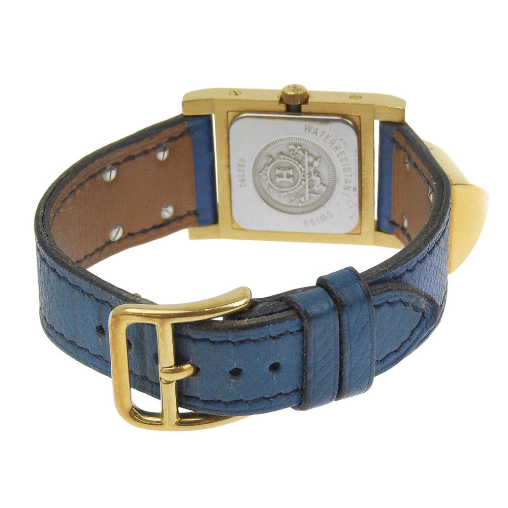 Hermes Hermes Hermes Medor Stainless Steel Watch Metal Quartz Stamp Y DUTY FREE for USA Size ONE SIZE - 4 Thumbnail