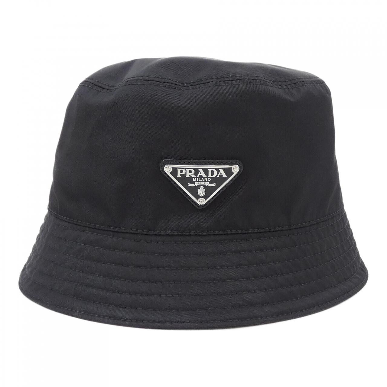 Prada Prada Prada Triangle Logo Re-Nylon Hat Others Hats 1HC137 2DMI DUTY FREE for USA Size ONE SIZE - 2 Thumbnail
