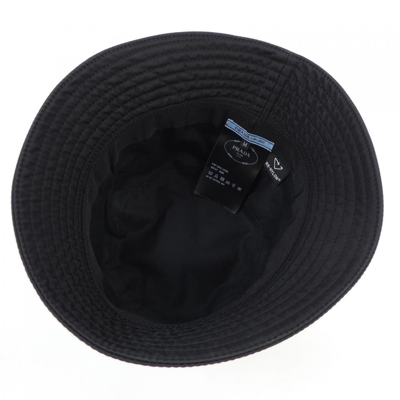 Prada Prada Prada Triangle Logo Re-Nylon Hat Others Hats 1HC137 2DMI DUTY FREE for USA Size ONE SIZE - 5 Thumbnail