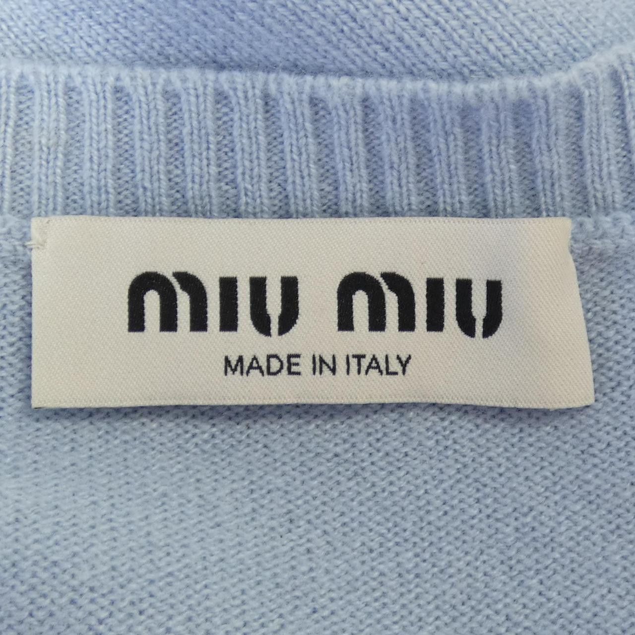 Miu Miu Miu Miu Miu Miu MML842 S232 13S1 Cashmere Knit Others Tops MML842 S232 13S1 DUTY FREE for USA Size ONE SIZE - 4 Thumbnail