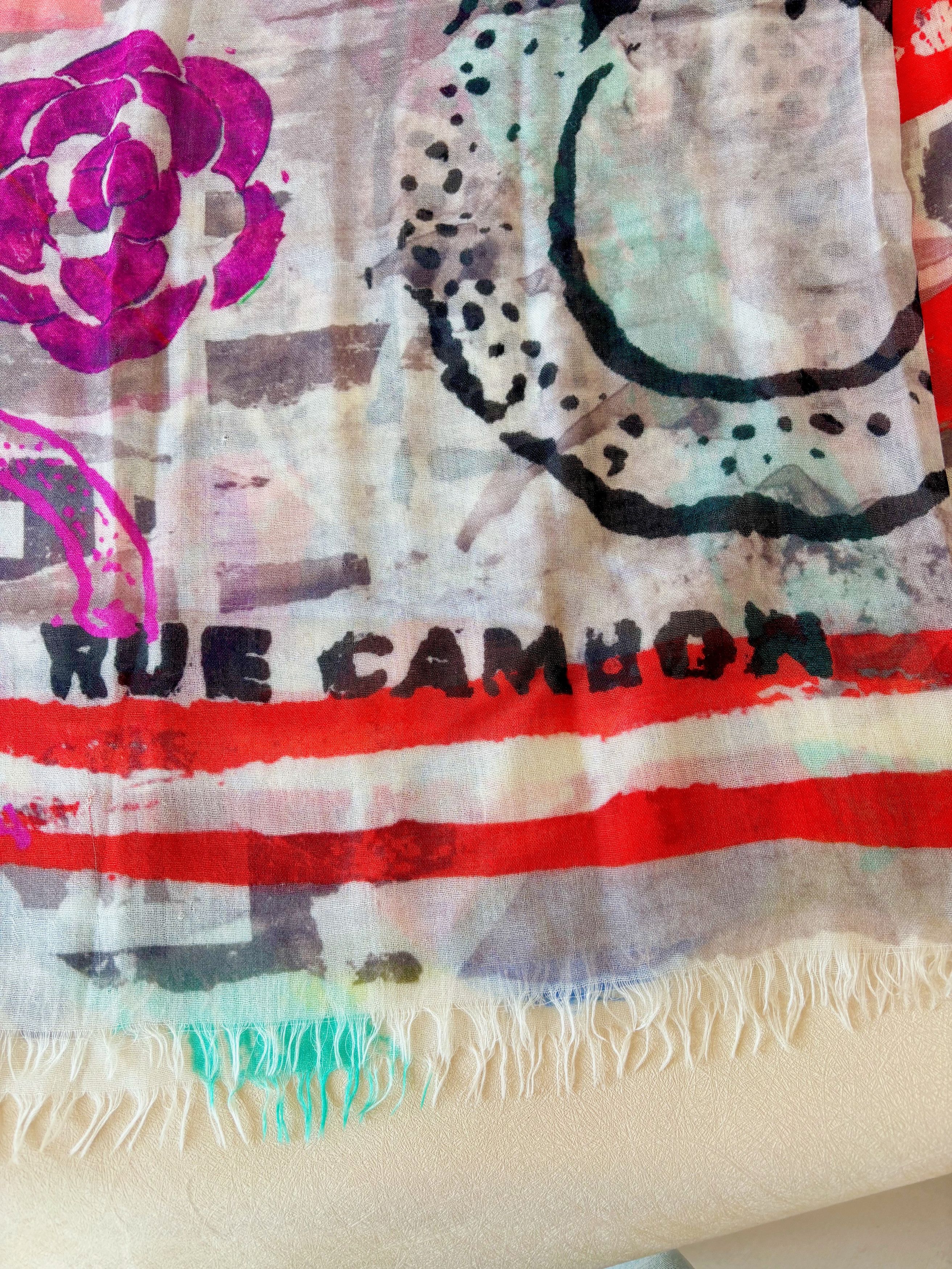 Chanel Maxi Carré Graffiti Size ONE SIZE - 18 Thumbnail