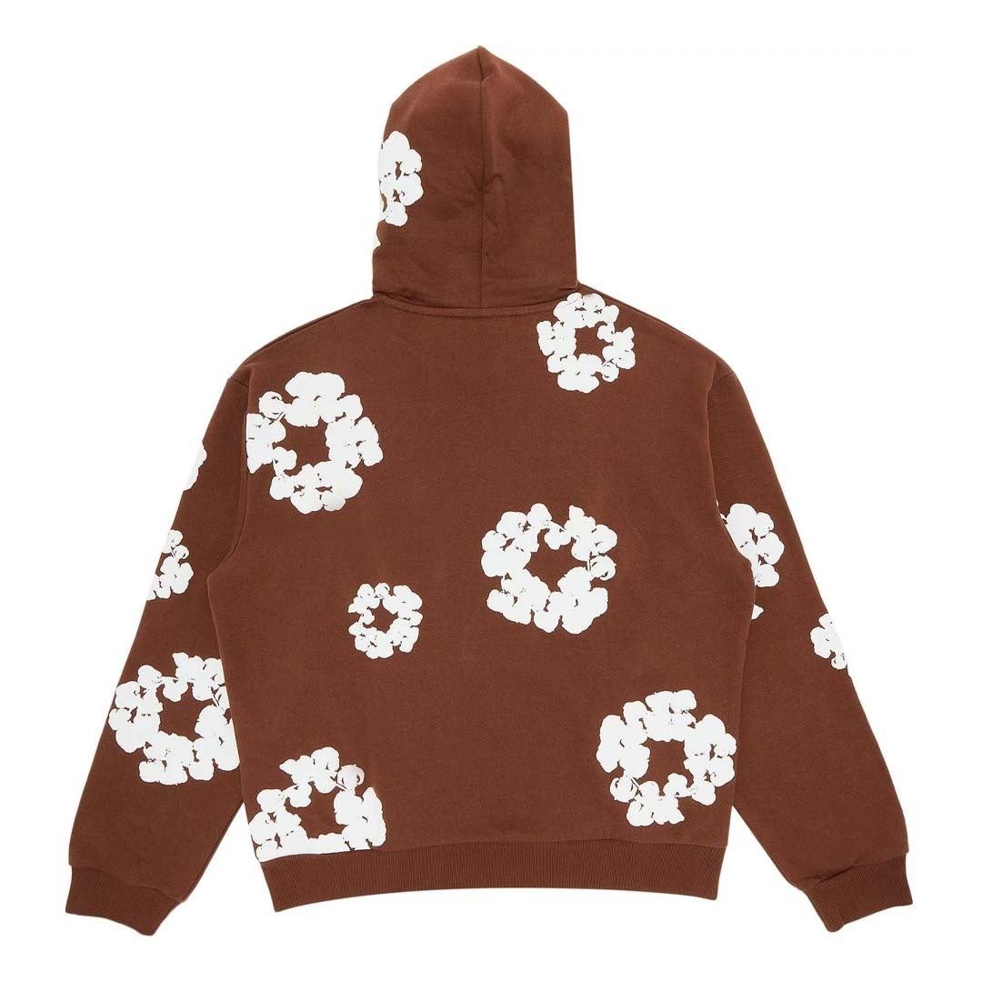 DENIM TEARS The Cotton Wreath Sweatshirt Brown Size US XL / EU 56 / 4 - 2 Thumbnail