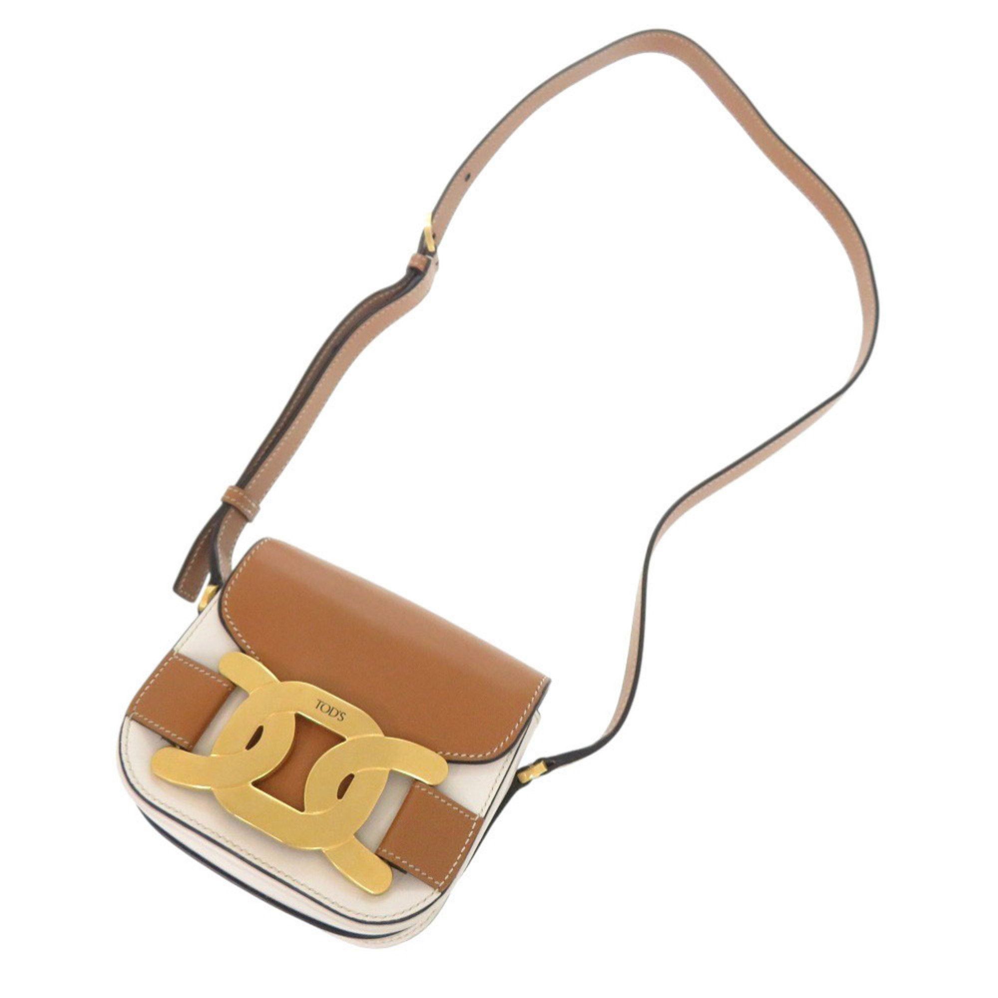 Tod's Tod's Kate Leather Brown Shoulder Bag 0229 Size ONE SIZE - 5 Thumbnail
