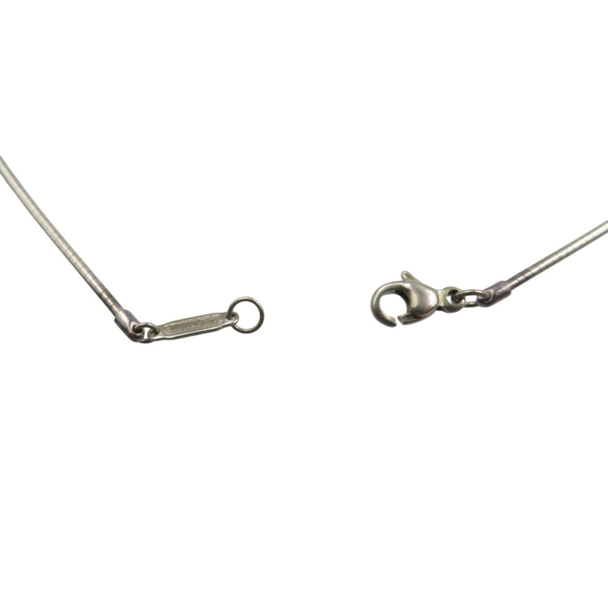 Tiffany & Co. Tiffany & Co. Open Cross Square 925 Sterling Silver Pendant Necklace 0938 Size ONE SIZE - 4 Thumbnail