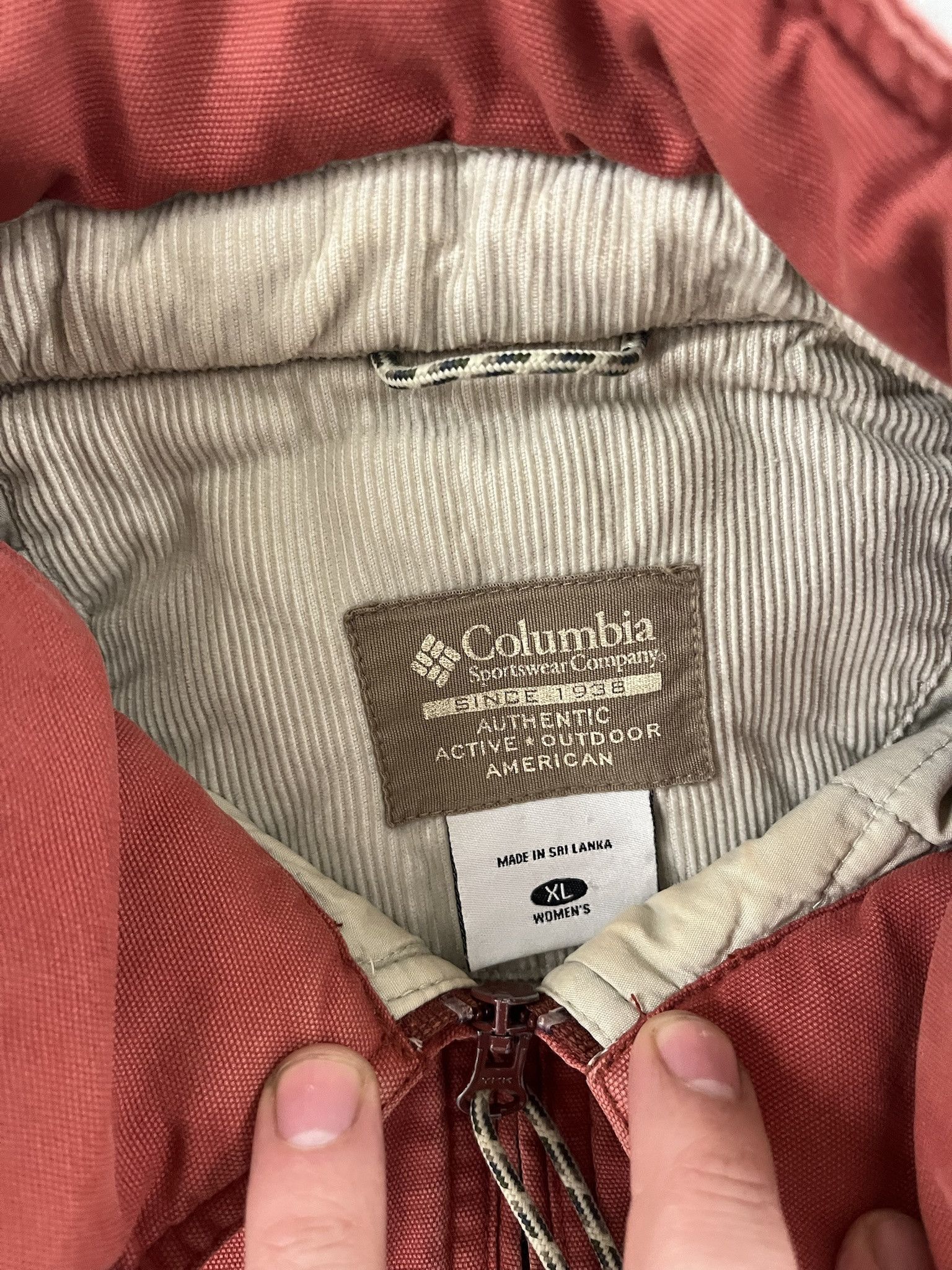 Carhartt × Columbia Vintage Columbia Jacket Canvas Padded Work Jacket Size M (womens XL) Size US M / EU 48-50 / 2 - 2 Thumbnail