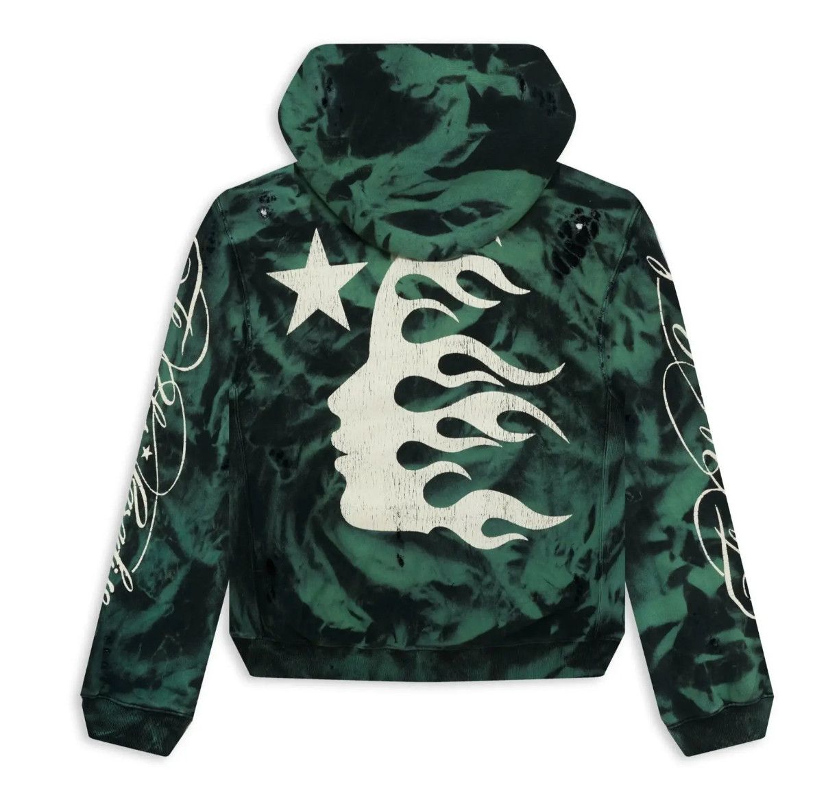 HELLSTAR Studios Green Marble Paradise Hoodie Size US M / EU 48-50 / 2 - 3 Thumbnail