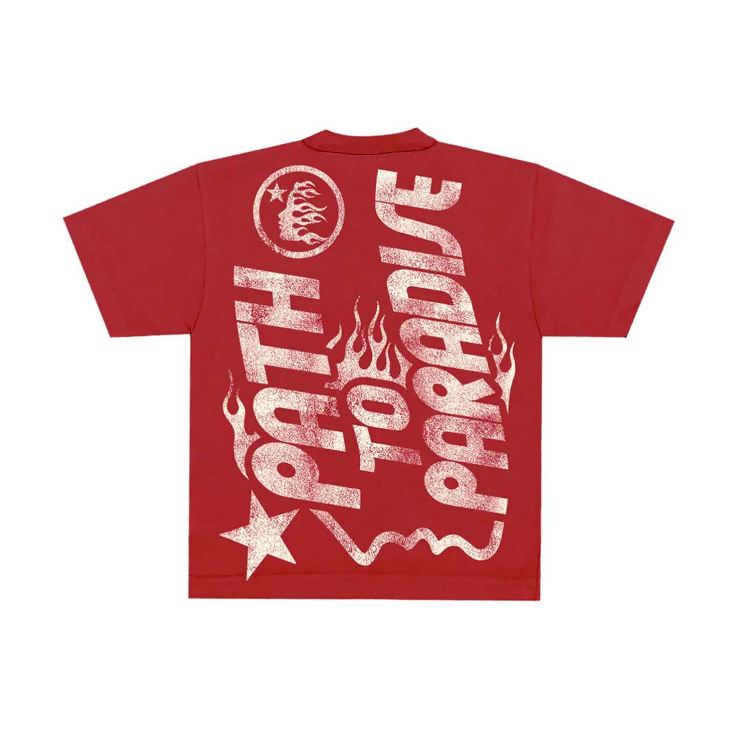 HELLSTAR Jesus Emblem Tee Red Size US L / EU 52-54 / 3 - 2 Thumbnail