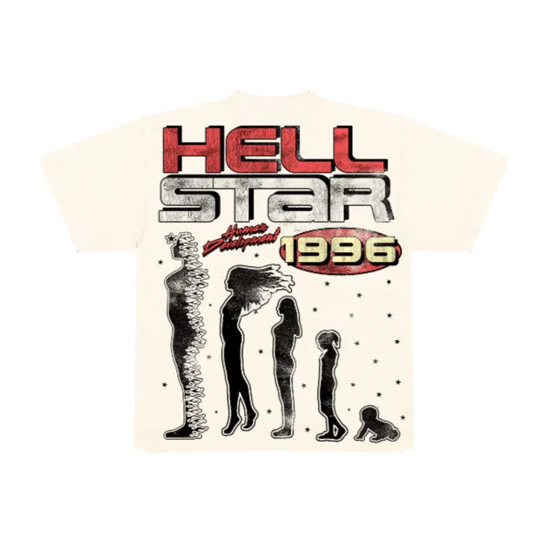 HELLSTAR Cranium Tee Cream Size US XL / EU 56 / 4 - 2 Thumbnail