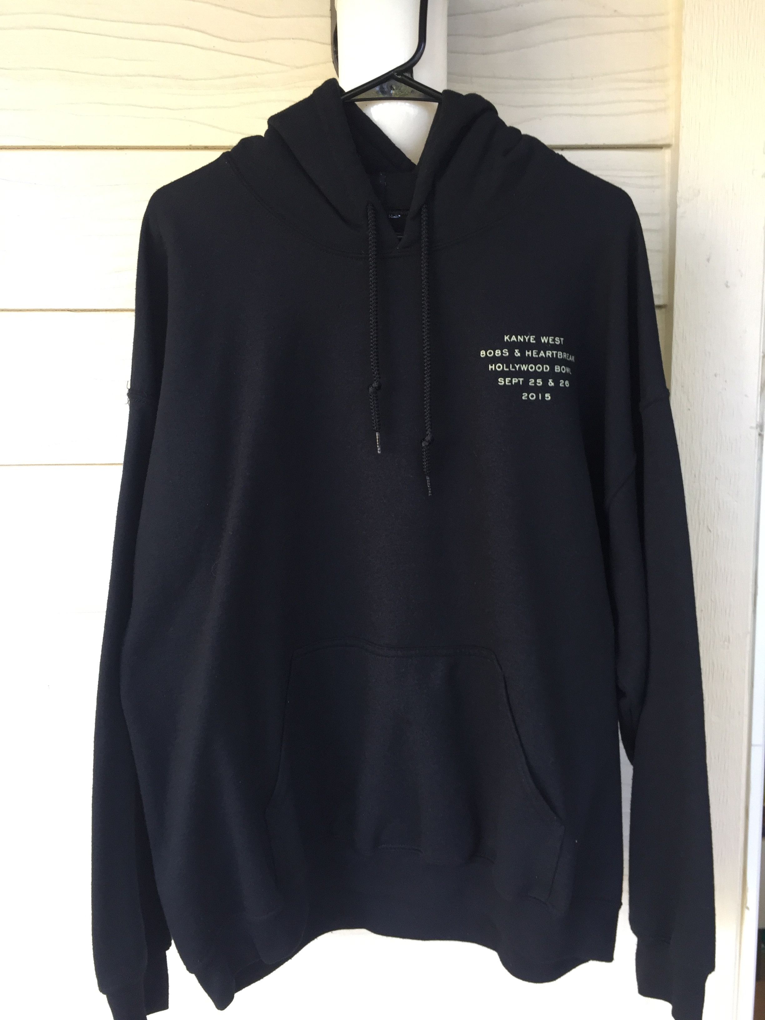 Kanye West 808s u0026 Heartbreak Hollywood Bowl Hoodie | Grailed