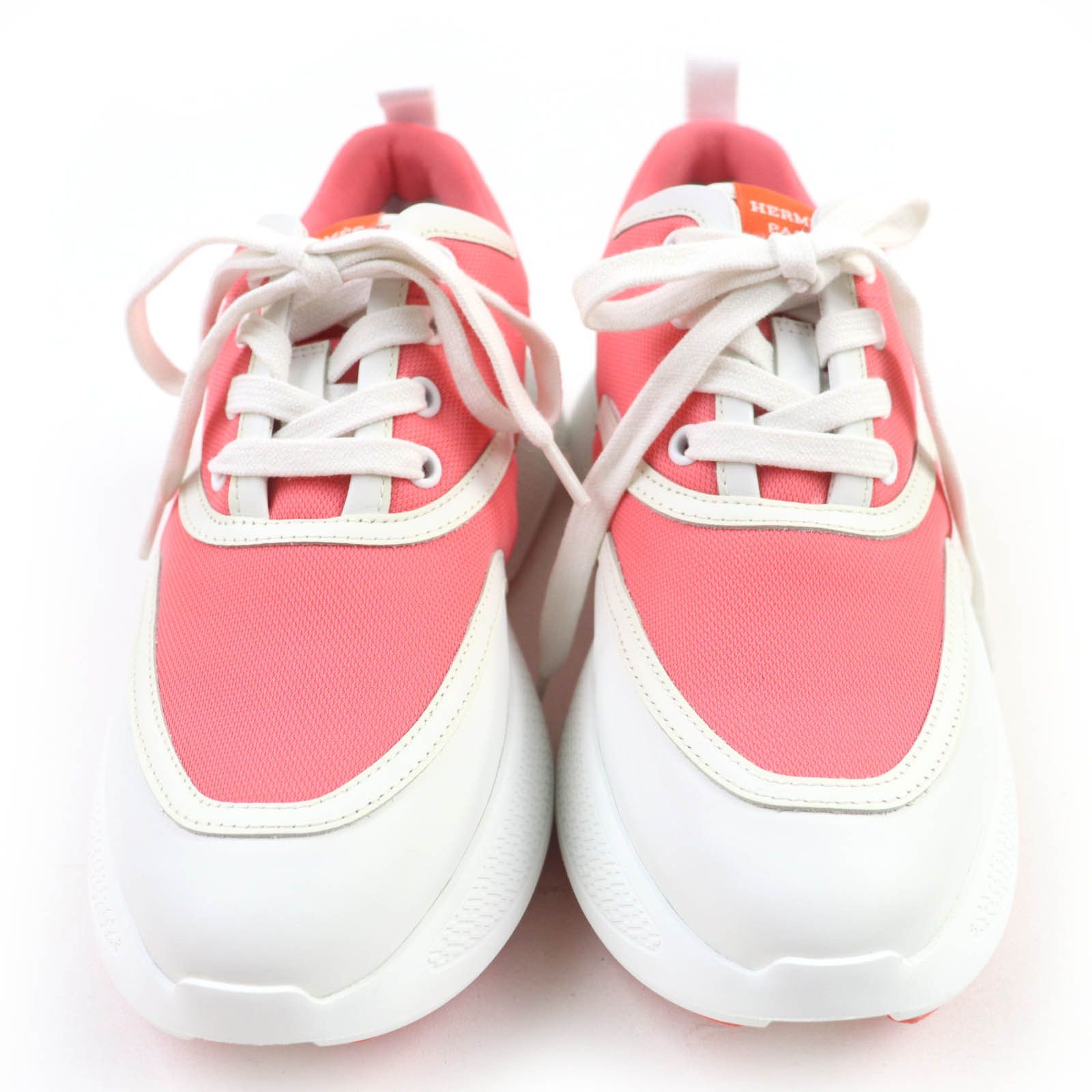 Hermes Hermes Hermes Leather Sneakers Leather Shoes DUTY FREE for USA Size ONE SIZE - 4 Thumbnail