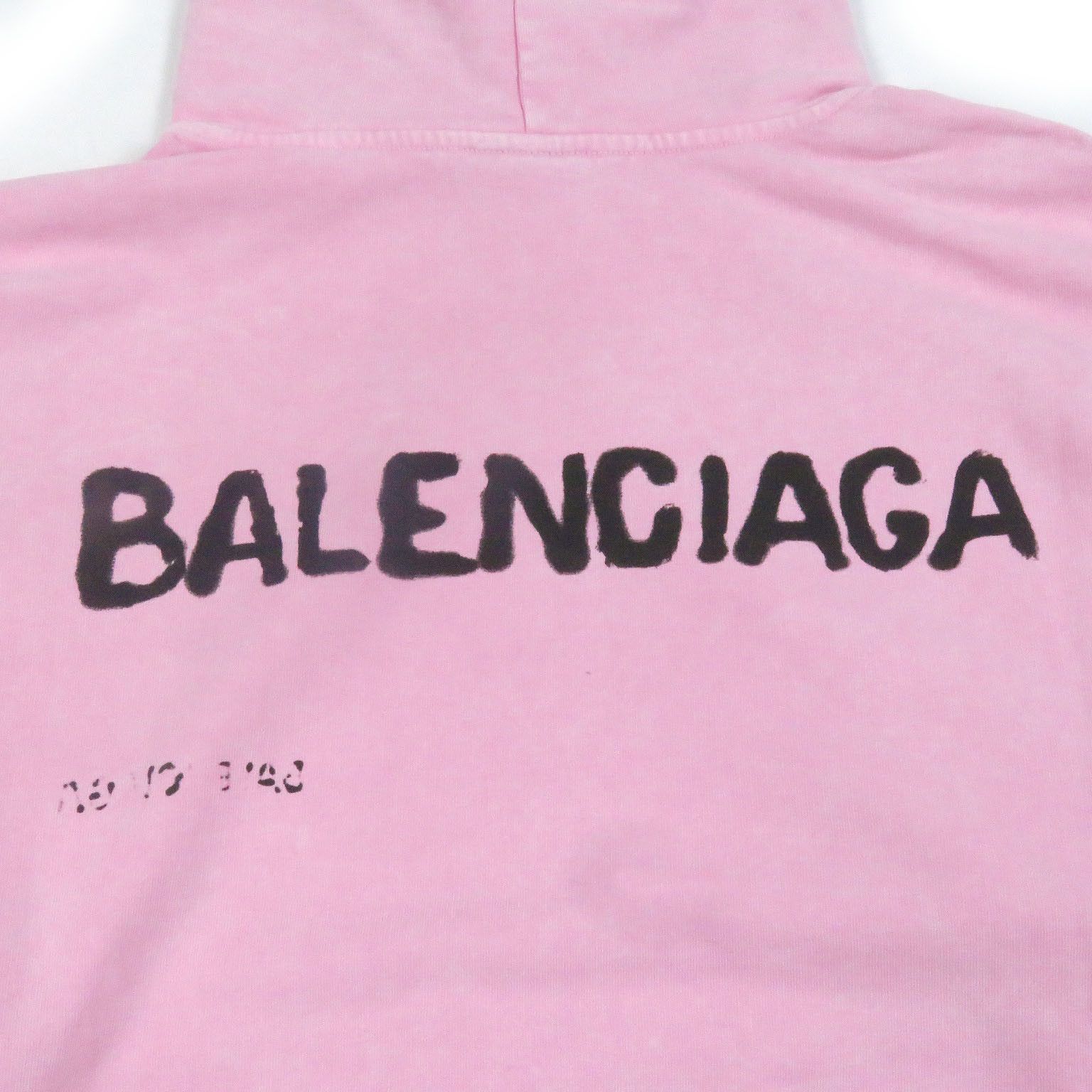 Balenciaga Balenciaga Balenciaga Hand-drawn Medium-fit Hoodie Cotton Sweatshirts & Hoodies 767877 DUTY FREE for USA Size ONE SIZE - 4 Thumbnail