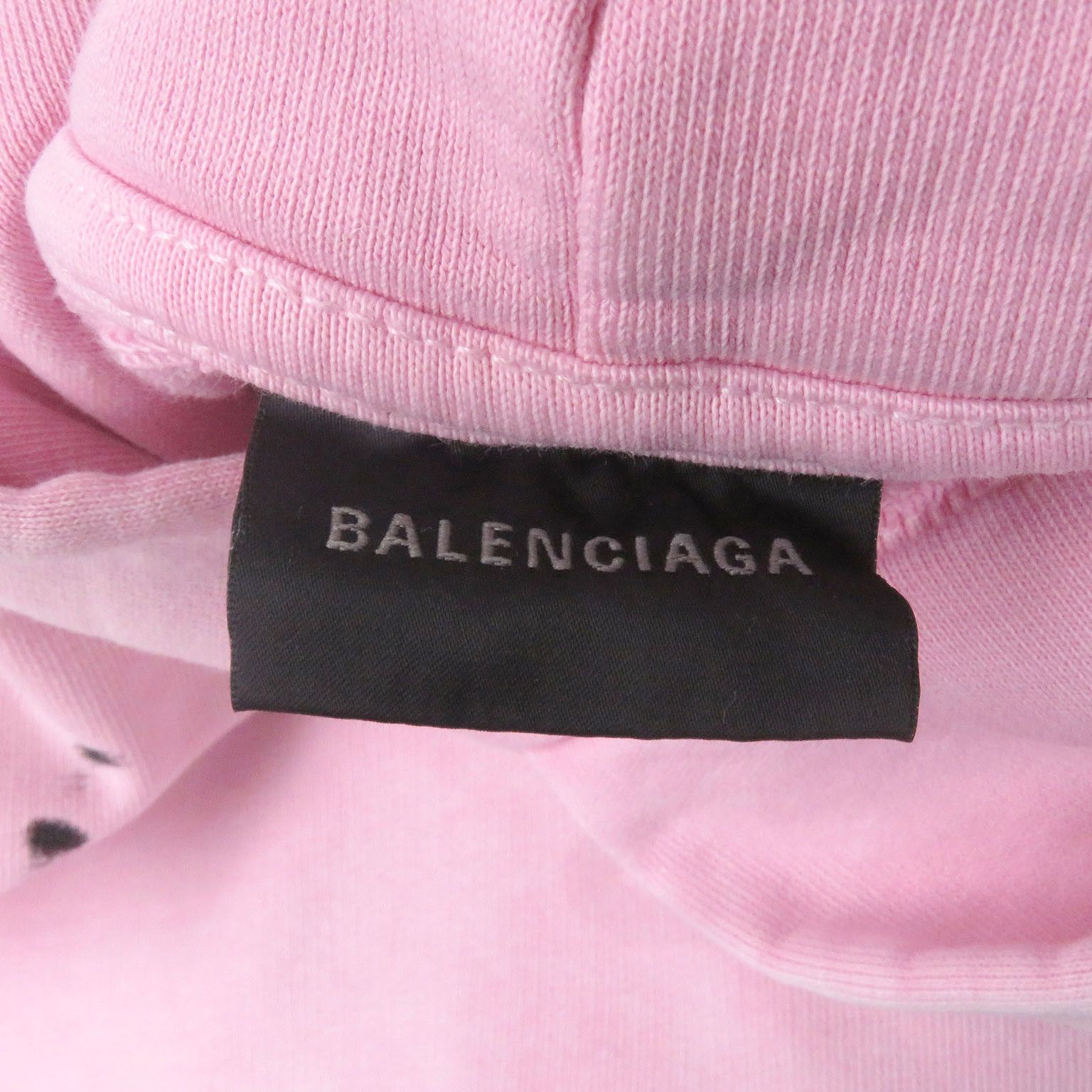 Balenciaga Balenciaga Balenciaga Hand-drawn Medium-fit Hoodie Cotton Sweatshirts & Hoodies 767877 DUTY FREE for USA Size ONE SIZE - 5 Thumbnail