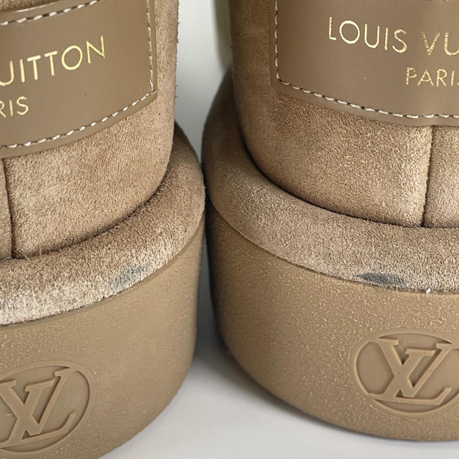 Louis Vuitton Louis Vuitton Louis Vuitton Mouton Short Boots Leather Shoes DUTY FREE for USA Size ONE SIZE - 11 Thumbnail