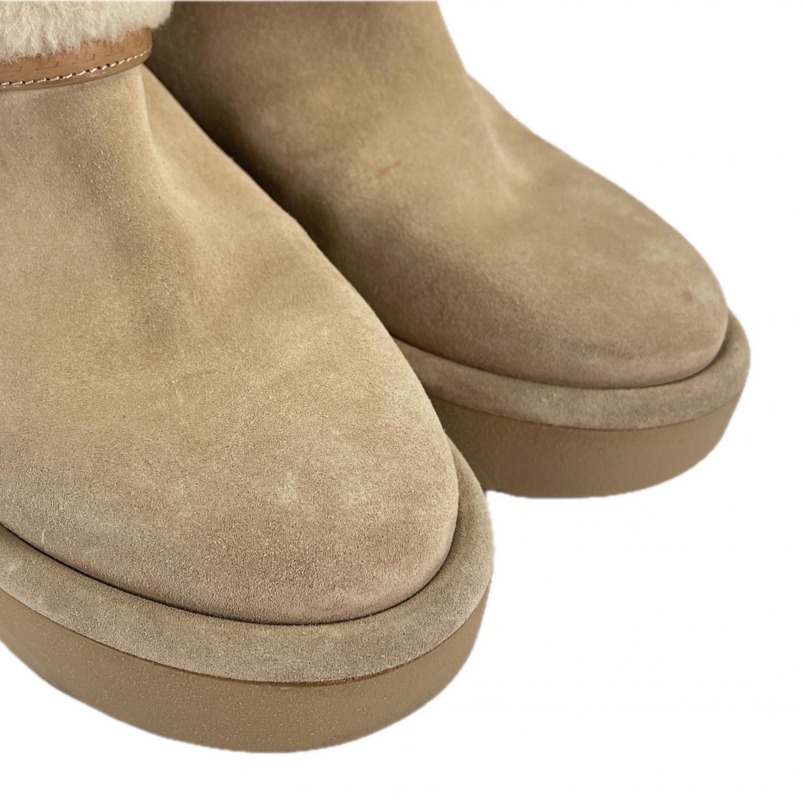 Louis Vuitton Louis Vuitton Louis Vuitton Mouton Short Boots Leather Shoes DUTY FREE for USA Size ONE SIZE - 4 Thumbnail