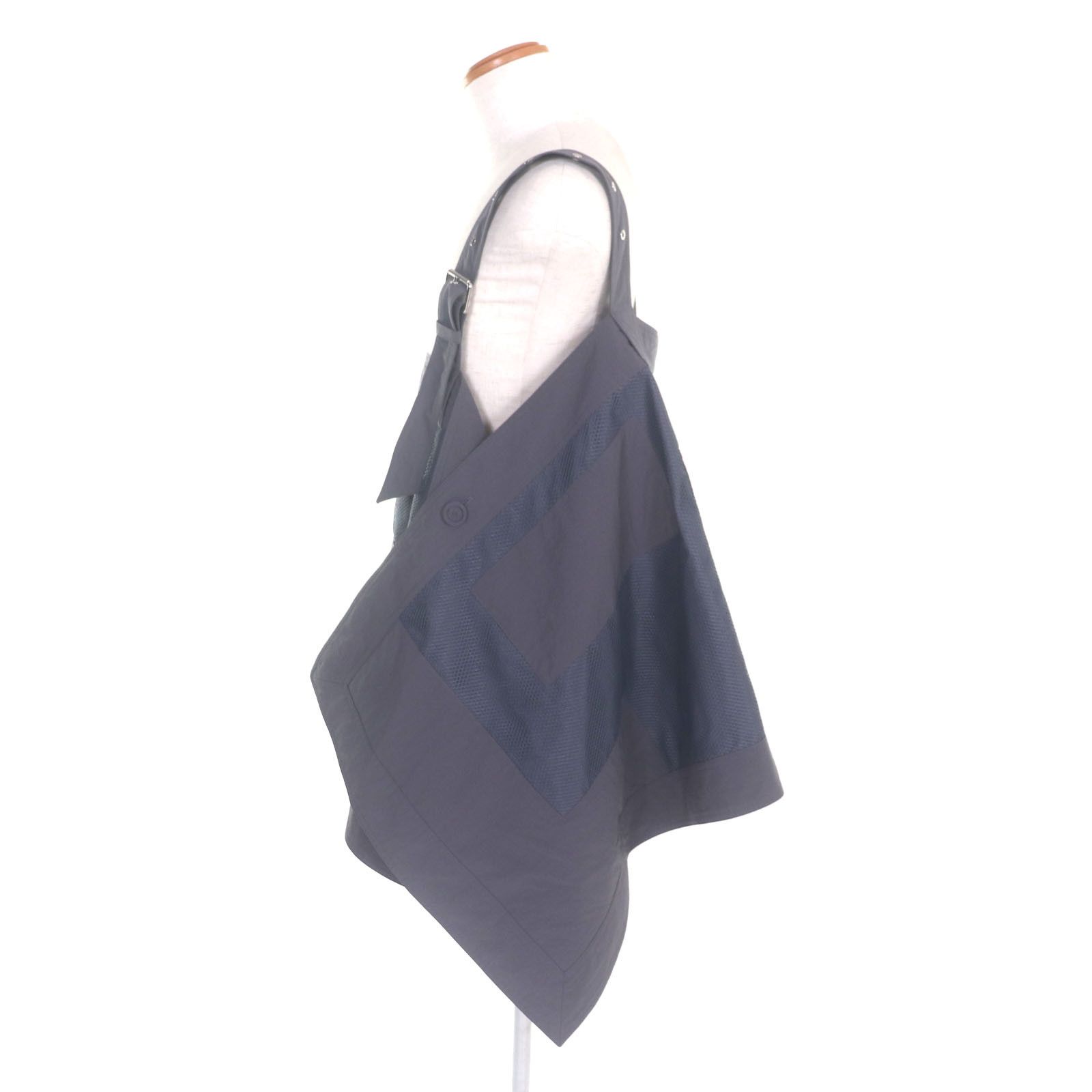 Dior Dior Dior Asymmetrical mesh panel Nylon Top Others Tops 383C655A5771 DUTY FREE for USA Size ONE SIZE - 2 Thumbnail
