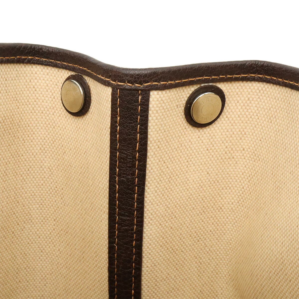 Hermes Hermes Hermes Garden Party TPM Toilè H 2way Bag Canvas Tote Bag Stamp H (2004) DUTY FREE for USA Size ONE SIZE - 9 Thumbnail