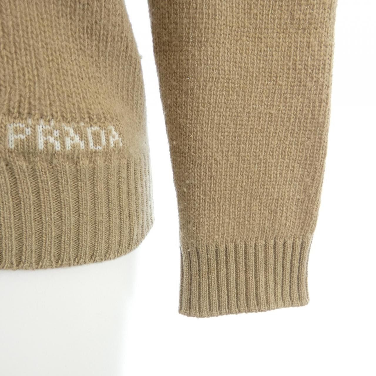 Prada Prada Prada P25I56 R212 Cashmere Blend Cardigan Others Tops P25I56 R212 DUTY FREE for USA Size ONE SIZE - 6 Thumbnail