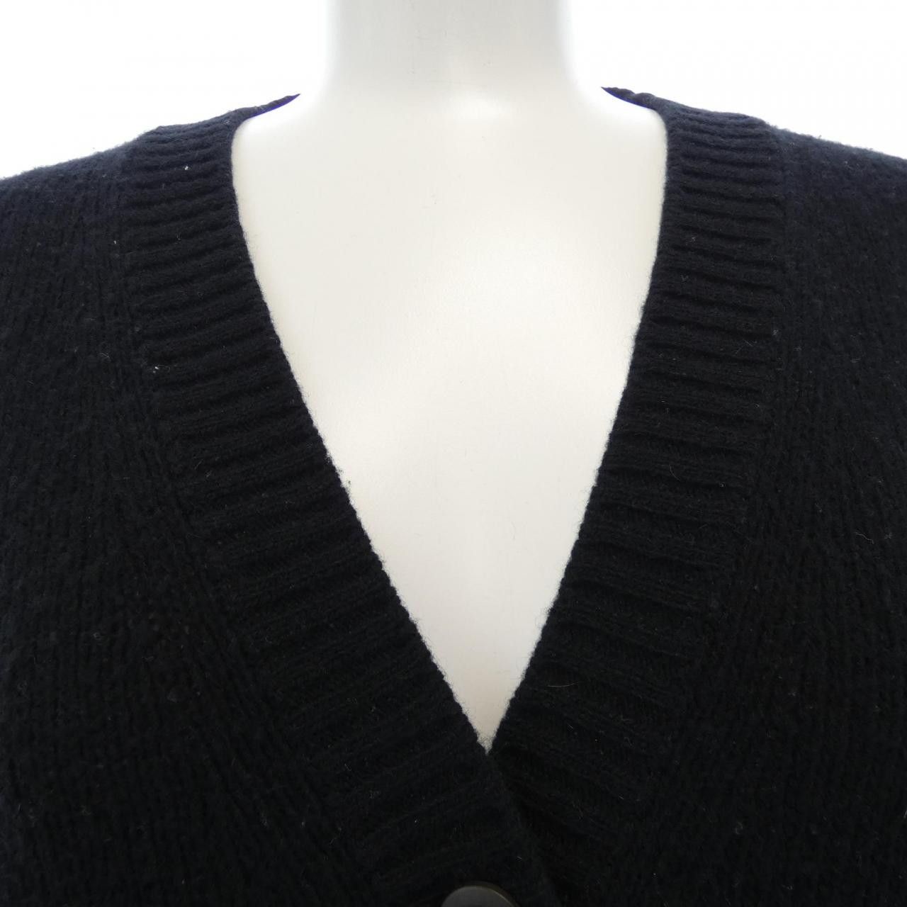 Prada Prada Prada P25I56 R212 Cashmere Blend Cardigan Others Tops P25I56 R212 DUTY FREE for USA Size ONE SIZE - 5 Thumbnail