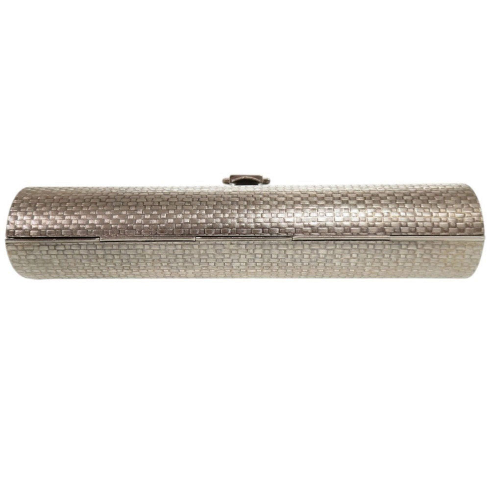 Gucci Gucci 725758 Metal Crystal Silver Chain Shoulder Bag 0347 GUCCI Size ONE SIZE - 5 Thumbnail