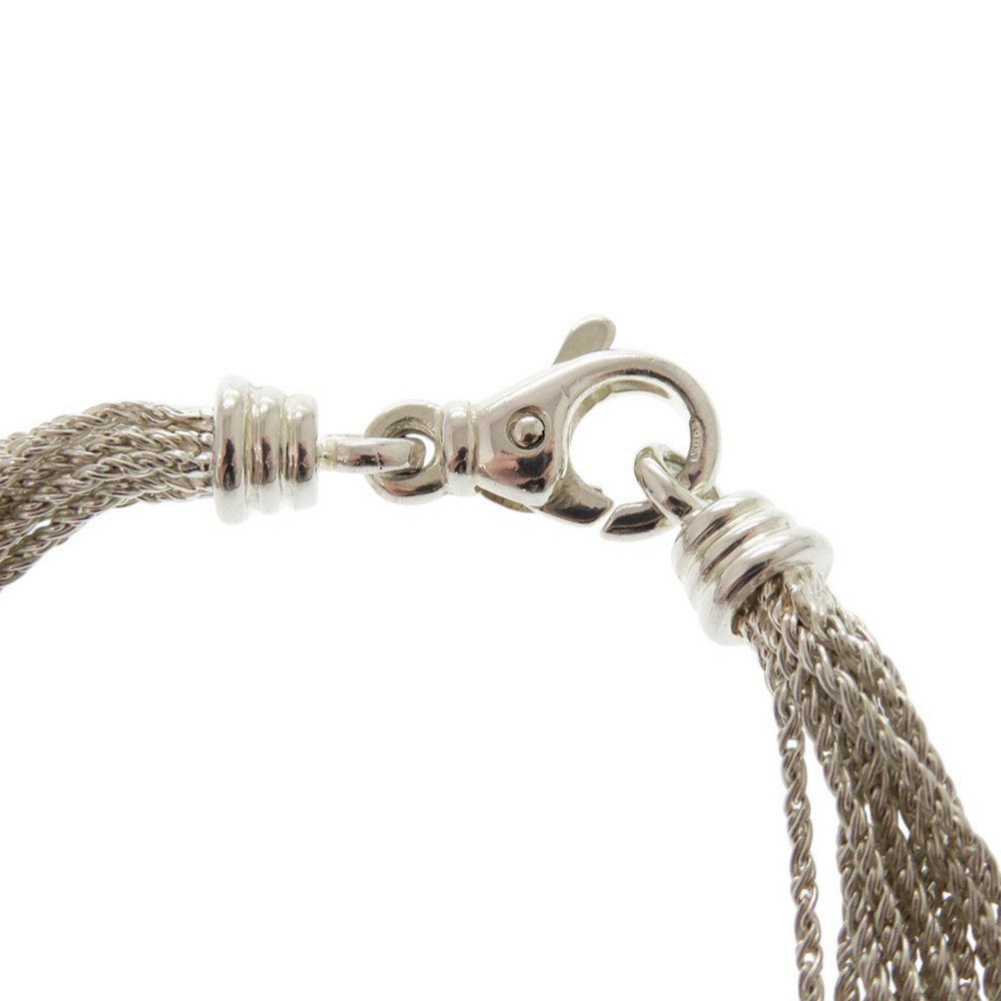 Tiffany & Co. Tiffany & Co. Vintage Multi-Strand 925 Sterling Silver Necklace with Lapis Lazuli, 18K Yellow Gold, 0535 Size ONE SIZE - 5 Thumbnail
