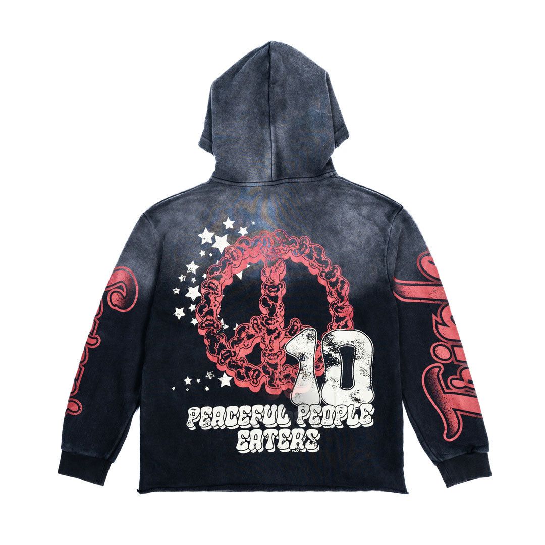 TRIPLE SEVENS All Star Hoodie Vintage Black Size US S / EU 44-46 / 1 - 2 Thumbnail